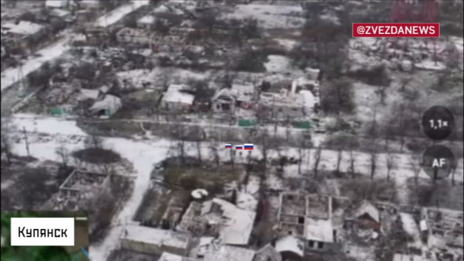 Screenshot: @zvezdanews / Zvezda