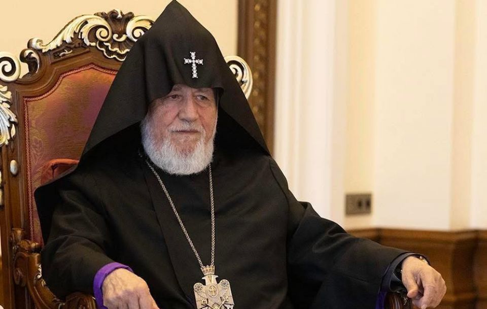 Католикос Гарегин II. Фото: пресс-служба Первопрестольного Святого Эчмиадзина