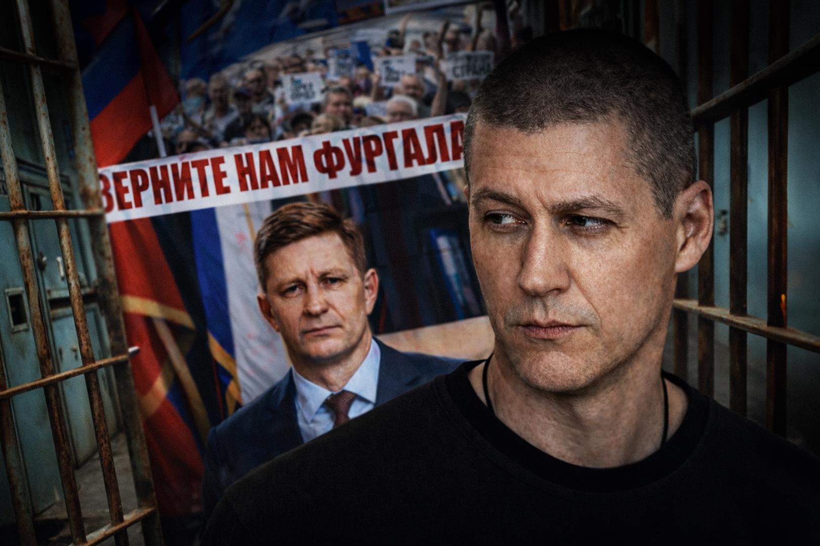 Портрет Михаила Тимофеева из зала суда. Рисунок Валерия Белова. Источник: Telegram-канал Courtroom Artists Tbilisi