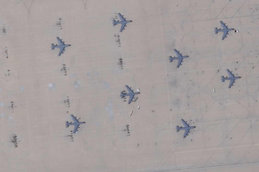 Военные самолеты на авиабазе принца Султана в Саудовской Аравии / Financial Times