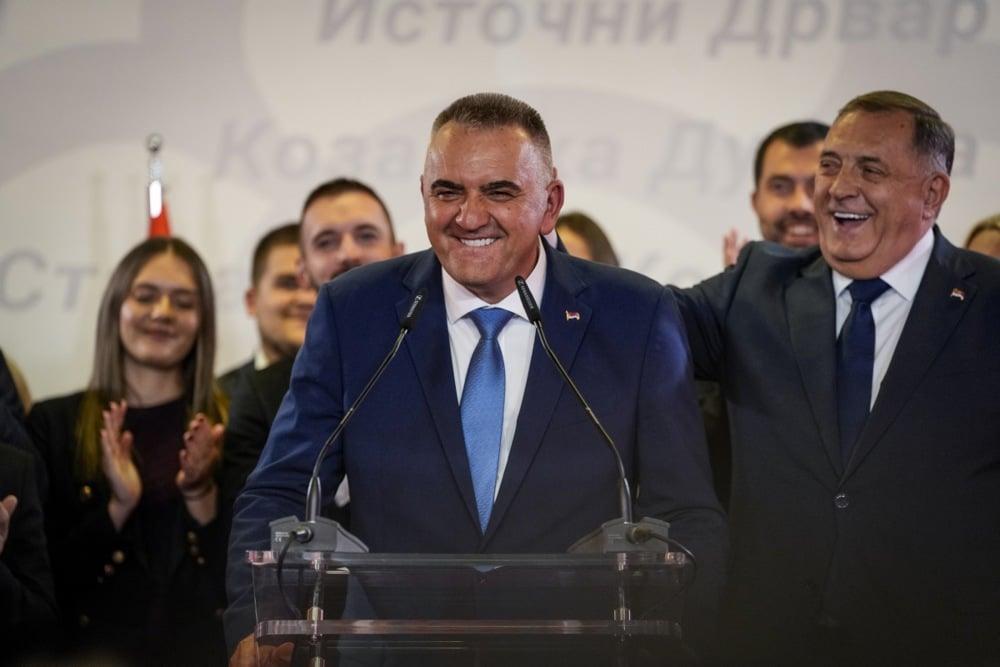 Додик объявил о победе своей партии на выборах в Республике Сербской