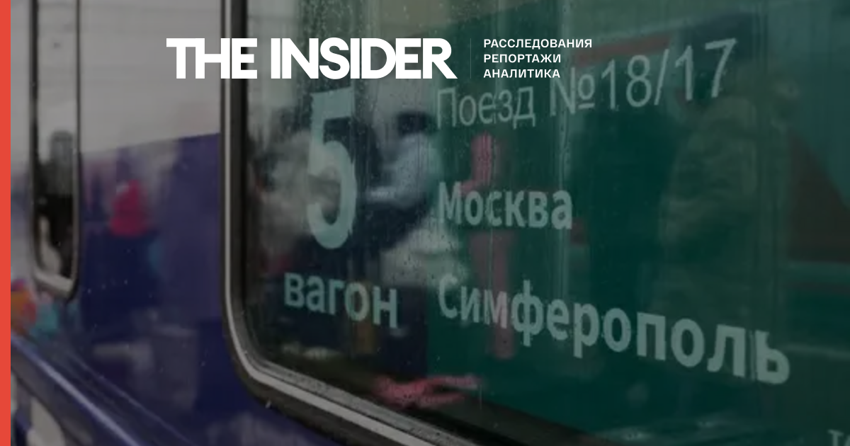 Cover image for Ukrainian Drone Hits Passenger Train in Crimea, Killing One
