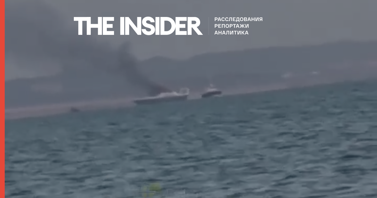 Video of three burning ferries, presumably at the Kerch Strait crossing, has been released. Authorities reported the closure of the crossing after an attack