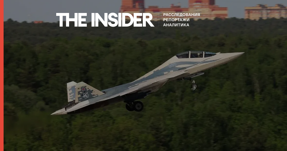 В Ахтубинске сгорел Су-57